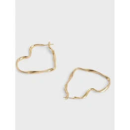 Hoop Earrings Heart