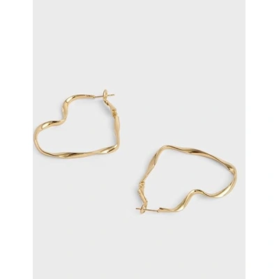 Hoop Earrings Heart