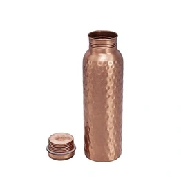 Pure Copper Water Bottle (Health Benefits & Leak-Proof Lid)