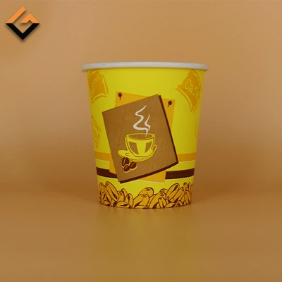 Customized Eco-Friendly Single Wall Paper Cups