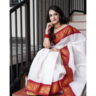 YNF Soft Silk Golden Jari Saree - Trendy, Lightweight & Grand Celebration Wear