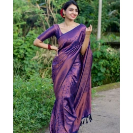 YNF Soft Silk Golden Jari Saree with Rich Pallu & Jacquard Border - Perfect for Celebrations