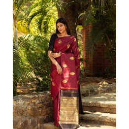 YNF Banarasi Soft Silk Saree - Elegant, Lightweight, and Stunning