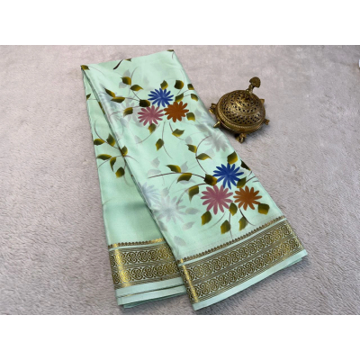 YNF Soft and Beautiful Floral Saree Set - 6.5m Length