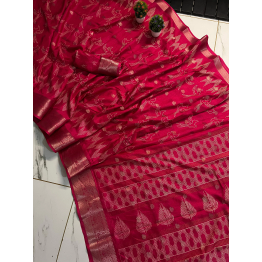 YNF Pure Dola Silk Saree with Jequrd Butti