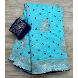 Pure Dola Silk Saree with Stunning Zari Design