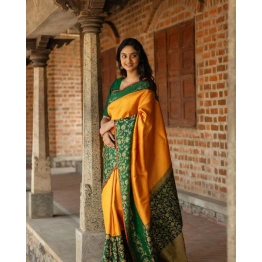 YNF Banarasi Soft Silk Saree: Elegant and Lightweight, Perfect for Every Occasion