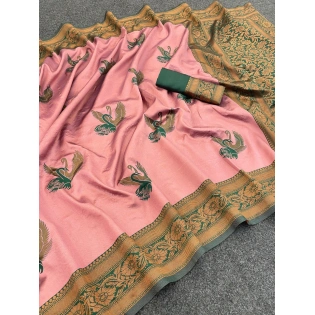 Banarasi Silk Saree with Stunning Zari Work