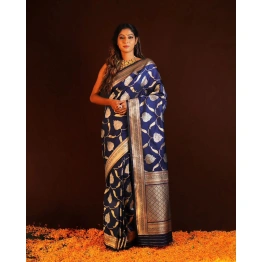 YNF Banarasi Soft Silk Saree: Elegant and Lightweight, Perfect for Every Occasion