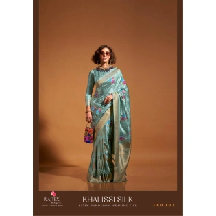 Luxurious Pure Satin Handloom Silk Saree: Elegant Tradition