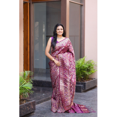 YNF Soft Silk Saree with Rich Jacquard and Exclusive Blouse