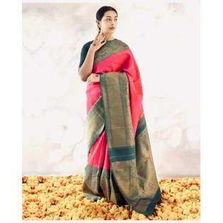 Soft Banarasi Silk Saree: Elegant and Lightweight