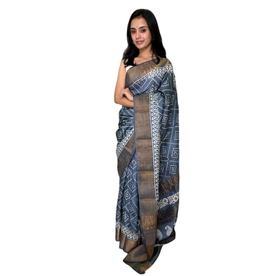 Authentic Pure Tussar Saree