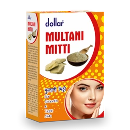 DOLLAR 100% NATURAL Multani Mitti 200gm