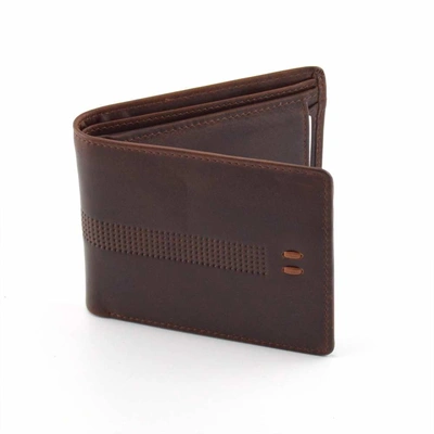 OIL PULL UP MEN DESIGN LEATHER WALLET