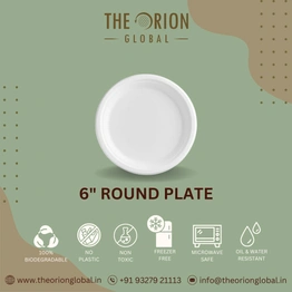 6" ROUND PLATE