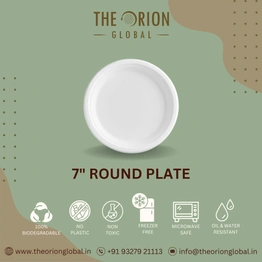 7" ROUND PLATE