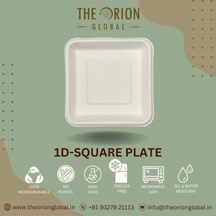 6 INCH SQUARE PLATE