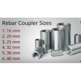 Steel Metal Rebar coupler