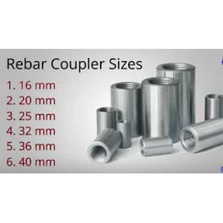 Steel Metal Rebar coupler