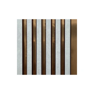 PVC Wall Panel (Louvers Panel/Wall Panel/PVC Panel) | 8 Feet * 4.5 Inch | CC - 5136