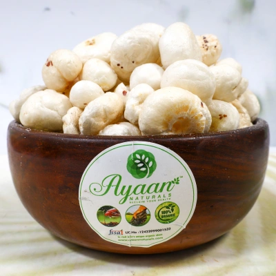 Ayaan Naturals Lotus Seeds | Makhanas or foxnuts | ( தாமரை விதை ) Healthy Seeds