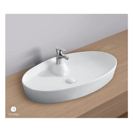 Thin edge table top basin