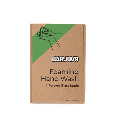 Darjuv9 Foaming Hand Wash Forever Glass Bottle