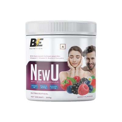 Be Nutrition Newu Anti-Ageing Formula Berry 200 Gm