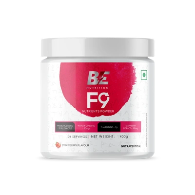 Be Nutrition F9 Nutrient Powder (Strawberry) 400G