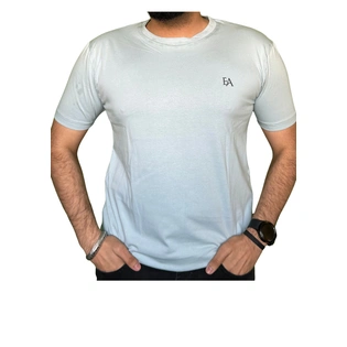 Blue Organic Cotton T-shirt