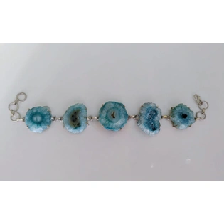 Bracelet Embedded With Semi-Precious Stone