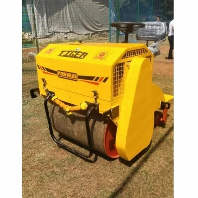 Tiger Brand 800Kgs Ride On Pitch Roller With Hydraulic Transmission