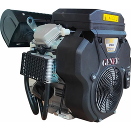 Hako Hk678 V-Twin Horizontal Shaft Engine, 19.5Hp, 678Cc Similar To Briggs,Vanguard, Honda 18Hp