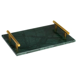 Handcrafted Elegant Marble Serving Tray - FST006