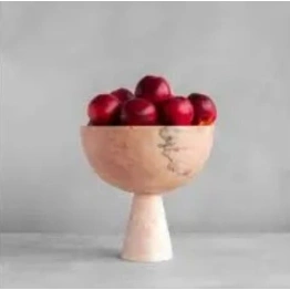 Handcrafted Marble Fruit Bowl - MFB002