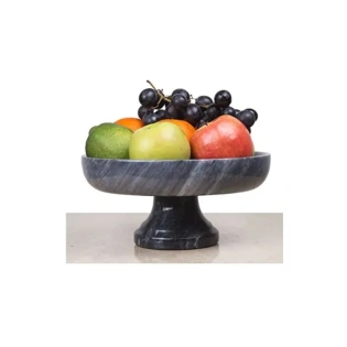 Handcrafted Marble Fruit Bowl - MFB004