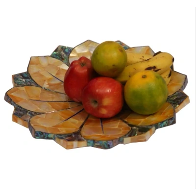 Handcrafted Marble Fruit Bowl - MFB007