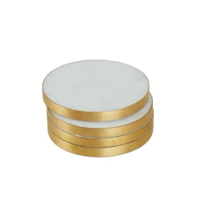 Handcrafted Elegant Marble Tea Coaster - MTC006