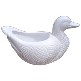 DUCK PLASTIC FLOWER POT 10 INCH