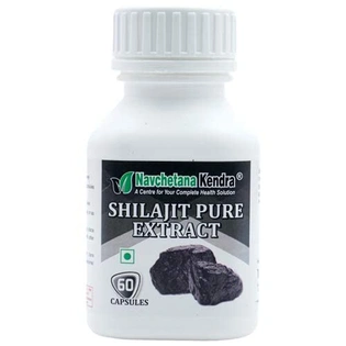 Navchetana Kendra Shilajit Capsules( 60 Capsules)|Enhance stamina and Testosterone Level