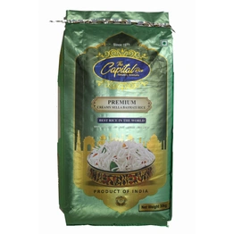 The Capital Rice Premium Creamy Sella Basmati Rice - 30kg | Naturally Aromatic, Long-Grain Rice for Biryani & Pulao