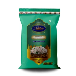 The Capital Rice Naturally Aromatic Premium Creamy Sella Basmati Rice 30Kg Long Grain