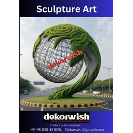 Dekorwish, we offer customization for all sculptures, allowing you to adjust size, materials, or design to match your vision