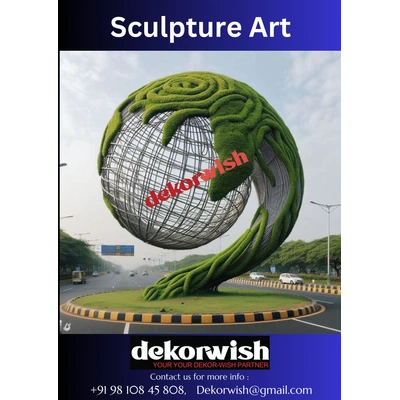 Dekorwish, we offer customization for all sculptures, allowing you to adjust size, materials, or design to match your vision