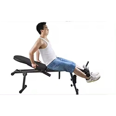 Made Fitness 6 in 1 Adjustable Workout Foldable Incline Decline Exercise Workout Bench