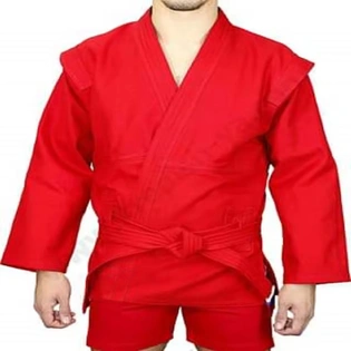 Sambo uniform 100%cotton with sambo belt jacket and shorts