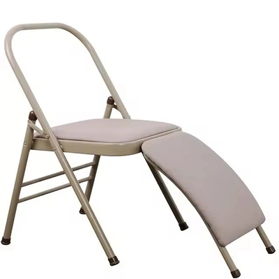 Best Deal Yoga Auxiliary Chair with Lumbar Back Support Foldable Balance Training