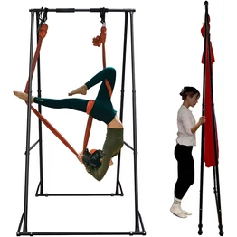 Best Deal Yoga Stand Frame Indoor Outdoor Portable Aerial Silk rig Height Adjustable Stable