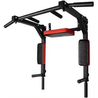 Wall Mounted Multi-Grip Dip Station for Indoor Home Gym Fitness equipments